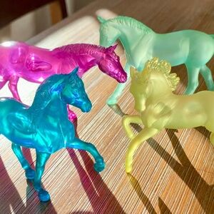 Breyer Stablemates Horse Crazy gift set of 4, collectible, no box